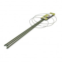 18337 - 3 ring flower frame 75cm3